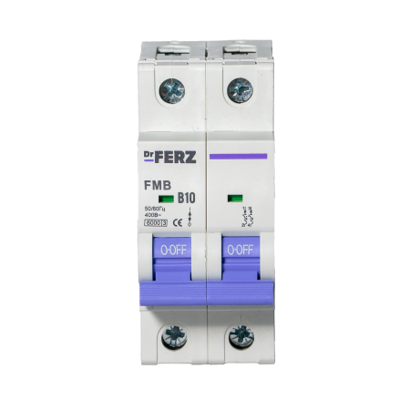 FMB-B 6kA 2P 10 х-ка B Автоматический выключатель